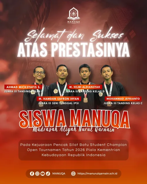 MANUQA Kembali Torehkan Prestasi di Kejuaraan Pencak Silat Batu Student Champion 2026