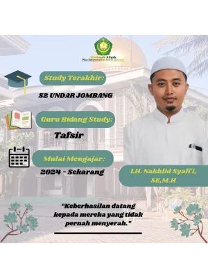 H. Nakhlid Syafi'I, SE,M.H