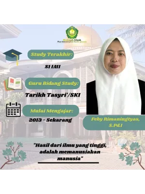 Feby Rimaningtyas, S.Pd.I