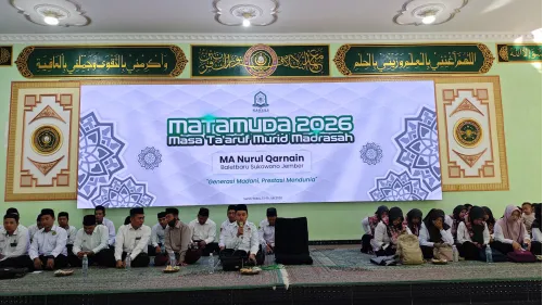 Semangat MATAMUDA MA Nurul Qarnain: Dari Penegakan Disiplin hingga Pengenalan Organisasi